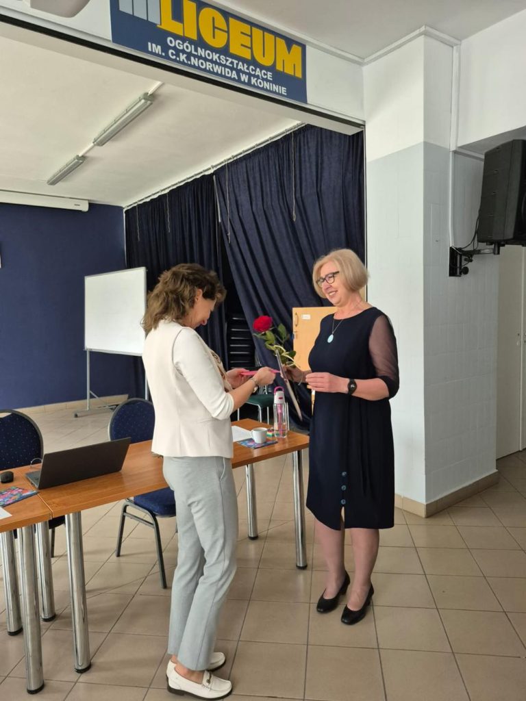 Pożegnanie z nauczycielką matematyki. Pani Małgorzata Kulig przeszła na emeryturę