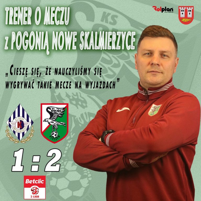Zwycięstwo na trudnym terenie. Trener Pozorski po meczu z Pogonią: „Zagraliśmy dojrzale i z determinacją”