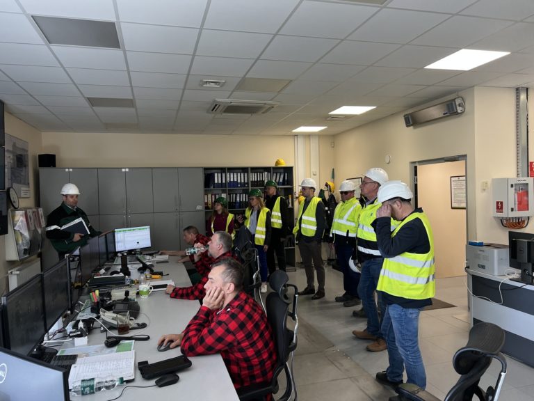 Wizyta sąsiadów z Zakładu Utylizacji Odpadów Sp. z o.o. w Koninie