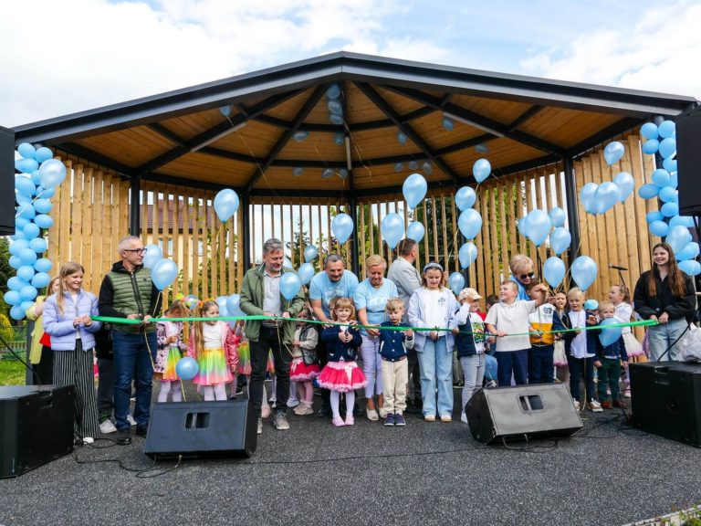 Nowa przestrzeń integracji i rekreacji. Zielony Zakątek w Łężynie oficjalnie otwarty