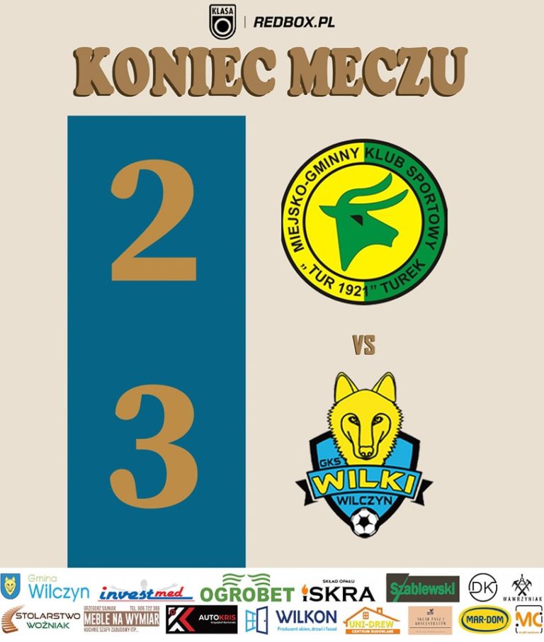 Wilki Wilczyn zwyciężają mimo osłabienia. Wyjazdowe 3:2 i bramka „stadionów świata”