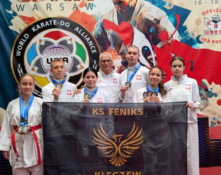 Feniks Kleczew z dwoma tytułami Mistrzów Europy WKA i workiem medali z Ożarowa Mazowieckiego
