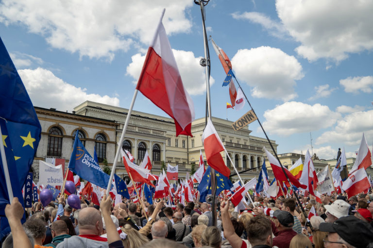 „Wielki Marsz Patriotów” popierający Rafała Trzaskowskiego – 25.05.2025 r.