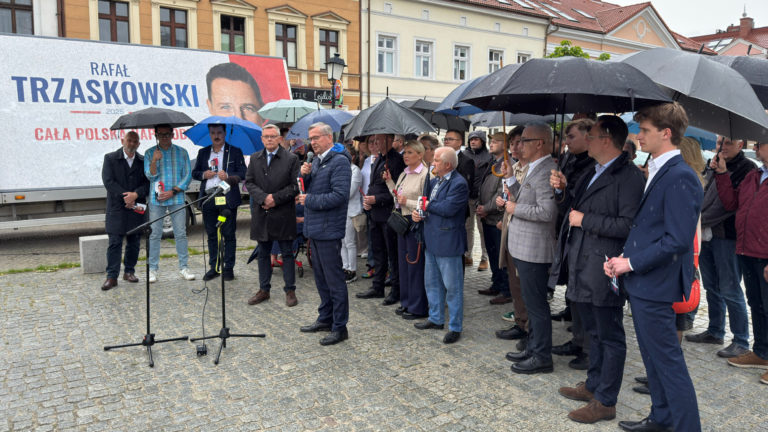 Konferencja Prasowa poparcia kandydata na prezydenta Rafała Trzaskowskiego – 28.05.2025
