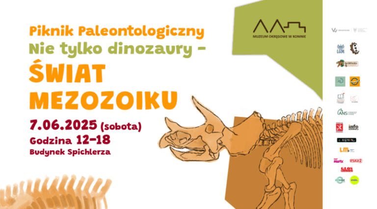 Nie tylko dinozaury. W Koninie szykuje się paleontologiczna podróż do świata Mezozoiku