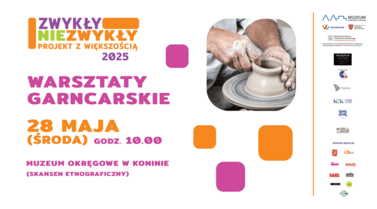 Ceramika dotykiem i słuchem. Warsztaty dla osób z dysfunkcją wzroku w konińskim skansenie