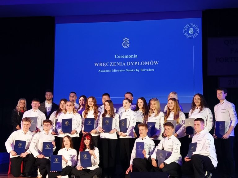 Sukces uczniów z Żychlina w prestiżowej Akademii Mistrzów Smaku By Belvedere