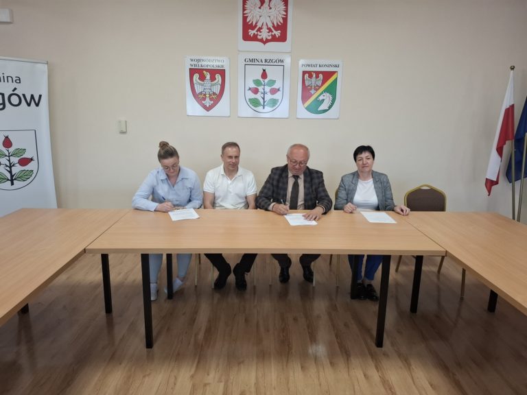 Nowa inwestycja wodno-kanalizacyjna w Gminie Rzgów. Umowa podpisana
