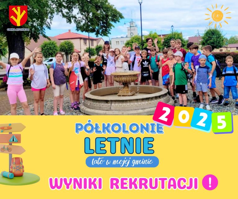 Rekrutacja na letnie półkolonie w Rychwale na finiszu – ostatnie wolne miejsca w wybranych turnusach