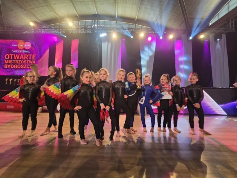 Sukcesy formacji Beng Mini i Revolta Kids z gminy Brzeźno na Ogólnopolskim Turnieju Tańca
