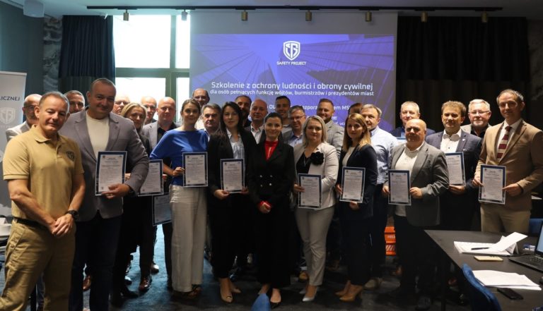 Wójt Gminy Władysławów na szkoleniu z zakresu ochrony ludności i obrony cywilnej