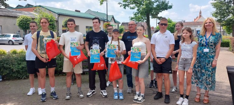 Rychwał: Pierwsza Gra Miejska za nami – młodzież zorganizowała wyjątkową zabawę terenową