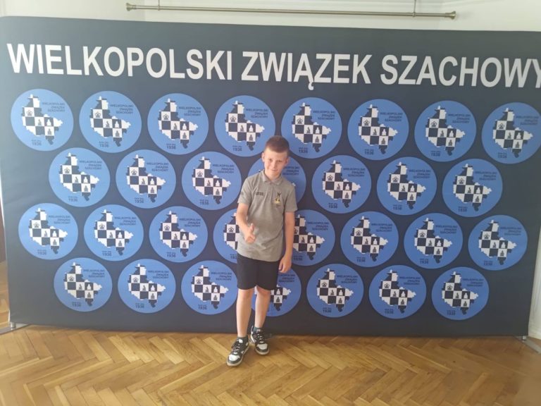 Wiktor Ludwiczak z III kategorią szachową i 18. miejscem na Mistrzostwach Wielkopolski do lat 9