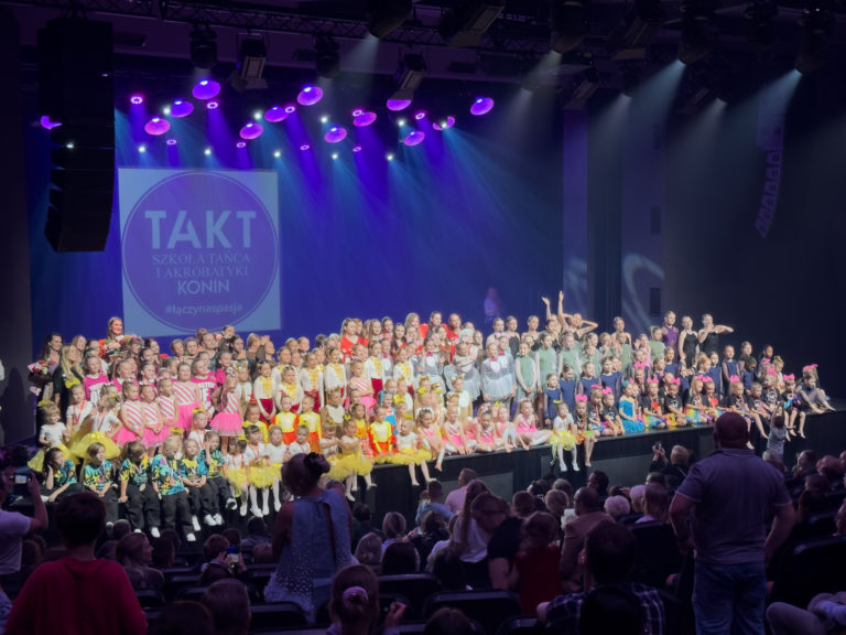 Magia Tańca i Akrobatyki na Gali Szkoły TAKT Konin!