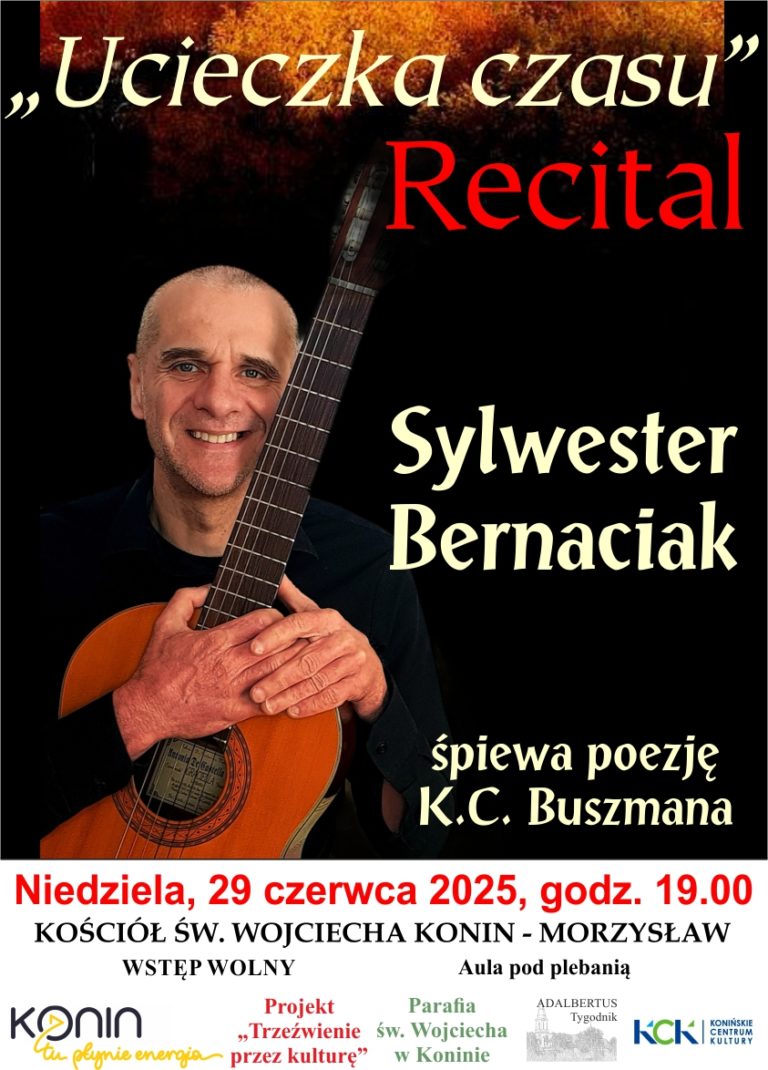 Koncert „Ucieczka czasu” w parafii św. Wojciecha w Koninie-Morzysławiu