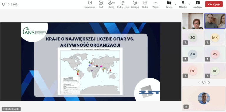 Studenci analizują skutki globalnych kryzysów