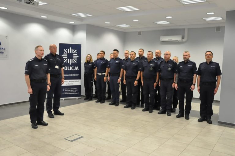 Wyróżnienia dla policjantów z Konina. Docenieni za wzorową służbę