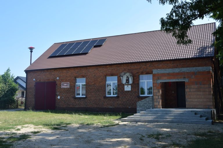 Świetlica w Ogorzelczynie przejdzie termomodernizację dzięki unijnemu dofinansowaniu