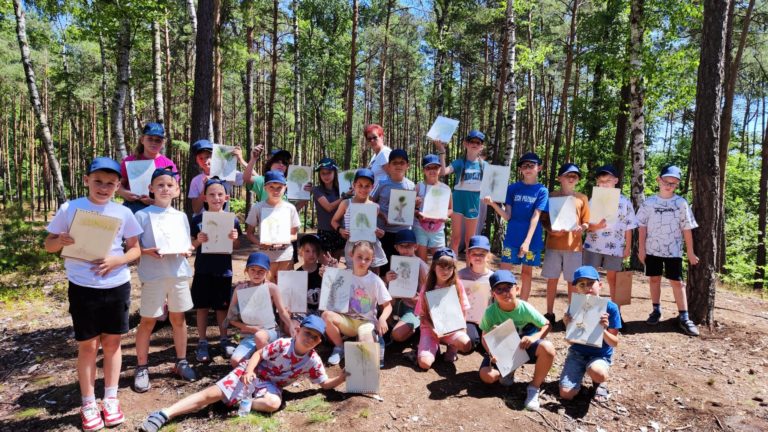 Półkolonie w Osieczy i Sławsku pod znakiem przygody, edukacji i radosnej współpracy