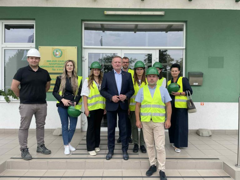 Delegacja z Dolnego Śląska odwiedziła MZGOK w Koninie – rozmowy o proekologicznych inwestycjach i modelach realizacji