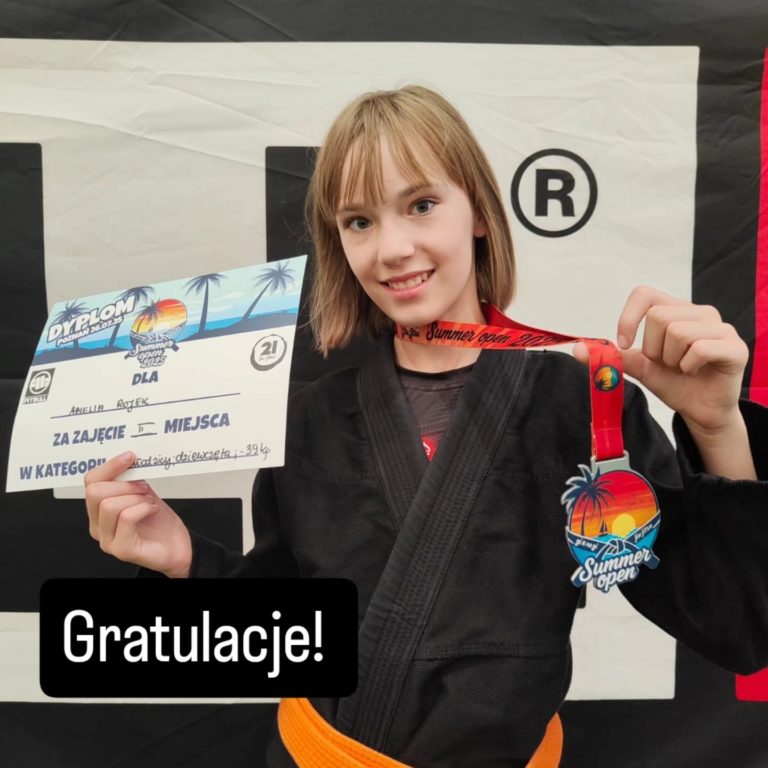 SREBRNY MEDAL AMELII Z COPACABANY KONIN NA SUMMER OPEN 2025 W POZNANIU