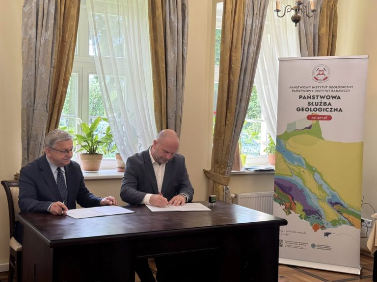 GMINA SOMPOLNO NAWIĄZAŁA WSPÓŁPRACĘ Z PAŃSTWOWYM INSTYTUTEM GEOLOGICZNYM