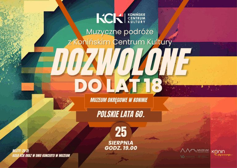DOZWOLONE DO LAT 18 – MUZYCZNE PODRÓŻE Z KCK ZABIORĄ NAS W POLSKIE LATA 60.