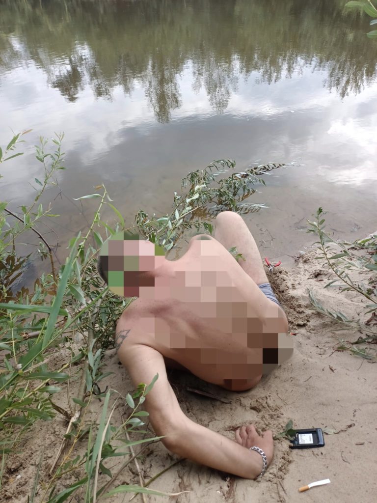 INTERWENCJA NAD KANAŁEM ULGI – MĘŻCZYZNA POD WPŁYWEM ALKOHOLU PRZEKAZANY POLICJI