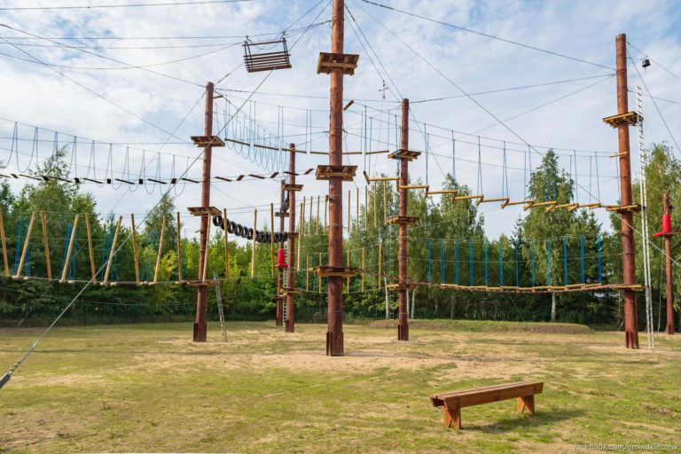 PARK LINOWY W KLECZEWIE PO MODERNIZACJI – NOWE ATRAKCJE I REKORDOWY ZJAZD TYROLSKI