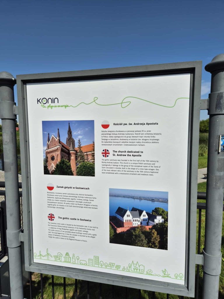 NOWE TABLICE EDUKACYJNE NA BULWARZE NADWARCIANSKIM W KONINIE