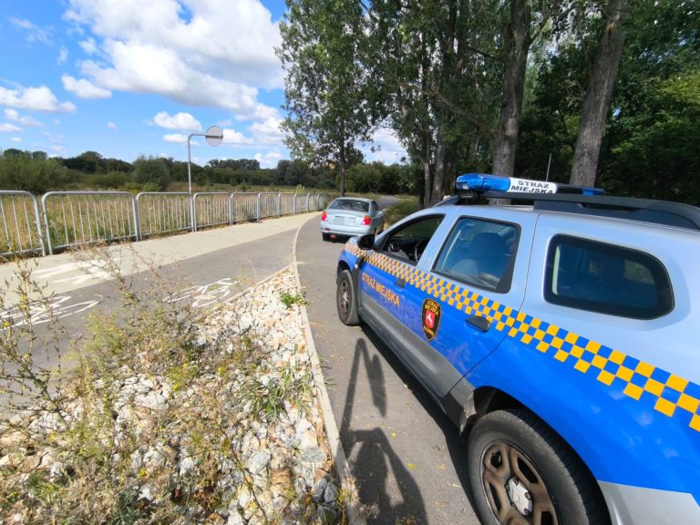 Straż Miejska w Koninie interweniowała na kładce pieszo–rowerowej
