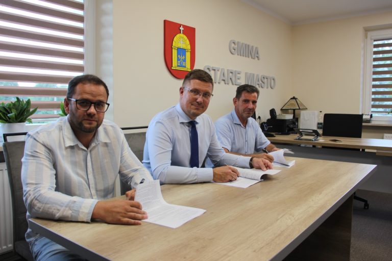 GMINA STARE MIASTO STAWIA NA NOWOCZESNE OŚWIETLENIE