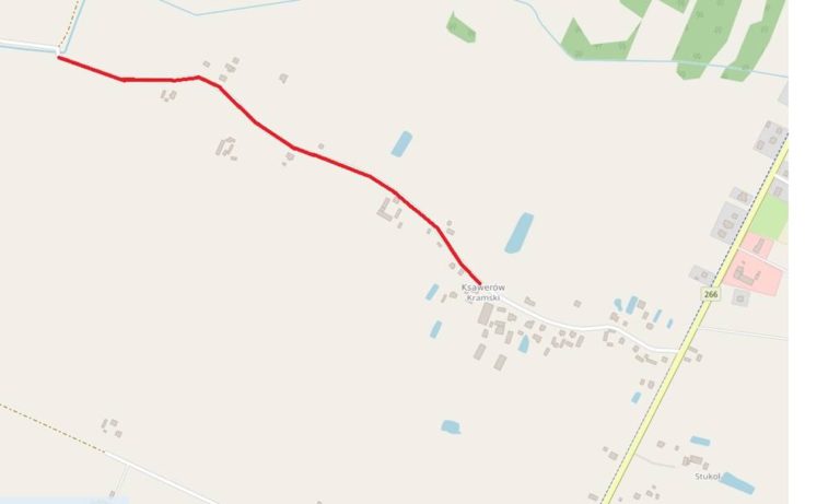 Prace drogowe w Ksawerowie Kramskim – utrudnienia w ruchu