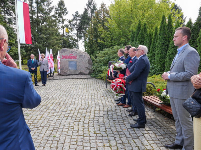 KONIN UCZCIŁ 45. ROCZNICĘ POROZUMIEŃ SIERPNIOWYCH