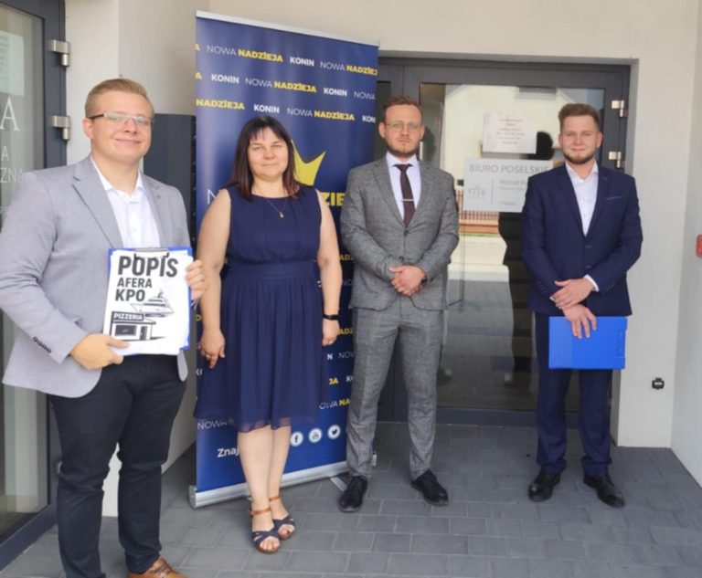 Lokalny oddział Nowej Nadziei krytykuje rozdysponowanie środków z Krajowego Planu Odbudowy