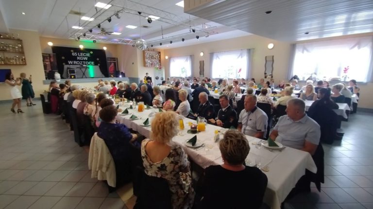 KOŁO GOSPODYŃ WIEJSKICH W ROZTOCE ŚWIĘTOWAŁO 65-LECIE DZIAŁALNOŚCI