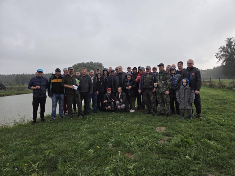 ZAWODY WĘDKARSKIE O PUCHAR WÓJTA GMINY WIERZBINEK