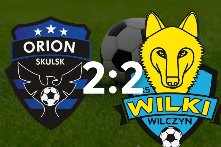 TRAMPKARZE GKS WILKI WILCZYN ZREMISOWALI Z ORIONEM SKULSK