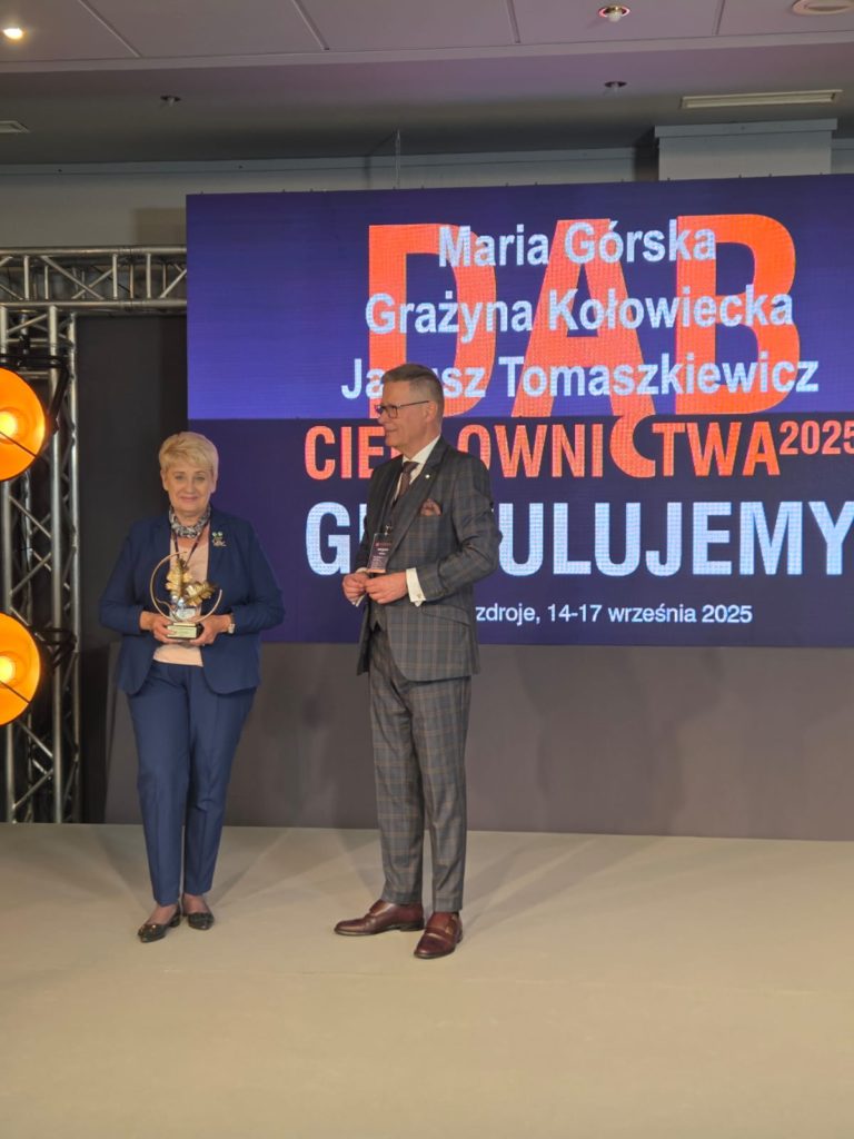 „Dąb Ciepłownictwa” dla MPEC Konin – wyróżnienie dla Marii Górskiej