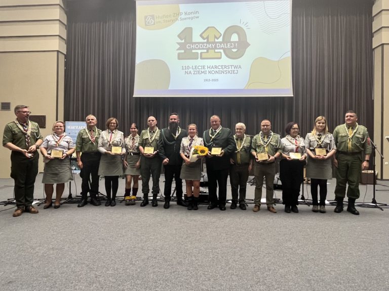 GMINA KRZYMÓW WSPIERA HARCERSTWO