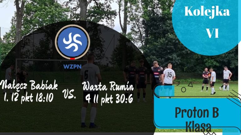 WARTA RUMIN ZAGRA NA WYJEŹDZIE Z NAŁĘCZEM BABIAK