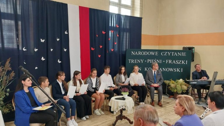 NARODOWE CZYTANIE W RZGOWIE – JAN KOCHANOWSKI