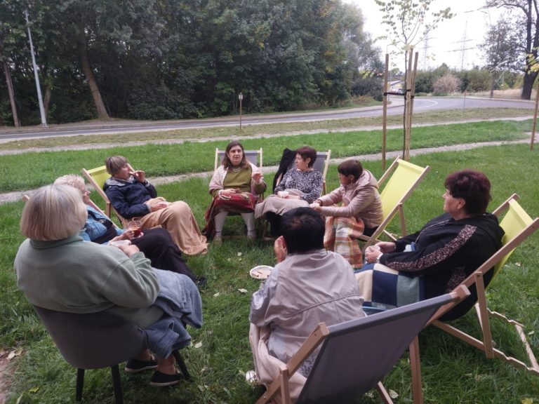 SPOTKANIE KLUBU „AKTYWNI RAZEM” W FILII „GOSŁAWICE” MBP W KONINIE