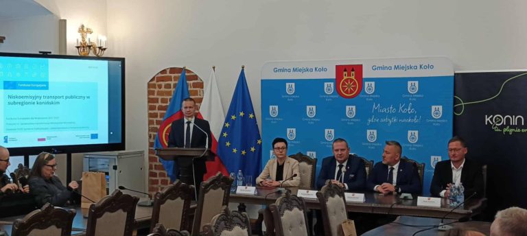 KONIN I KOŁO ROZWIJAJĄ NOWOCZESNY TRANSPORT PUBLICZNY