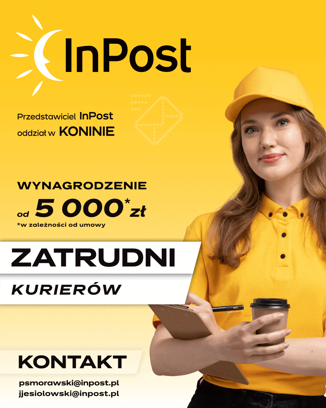 Reklama InPost Konin