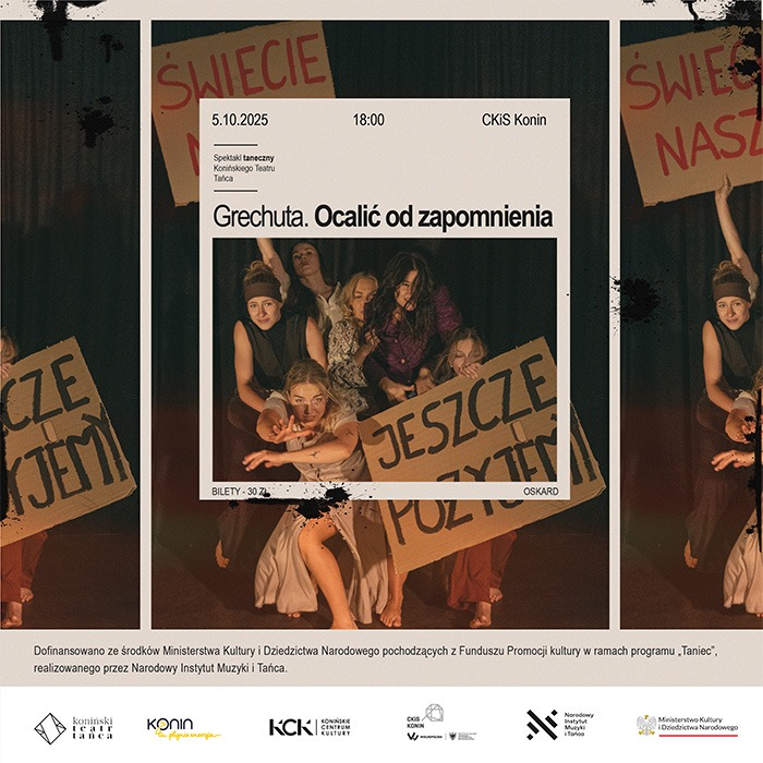KONIŃSKI TEATR TAŃCA Z PREMIERĄ „GRECHUTA. OCALIĆ OD ZAPOMNIENIA”