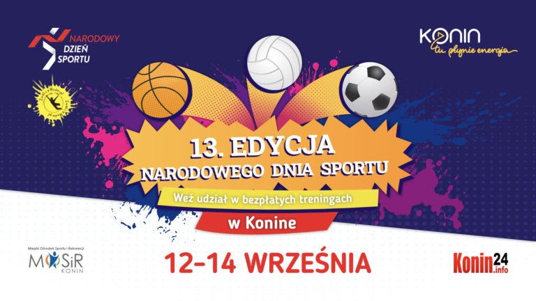 PLAN KONIN - Narodowy dzień sportu w koninie