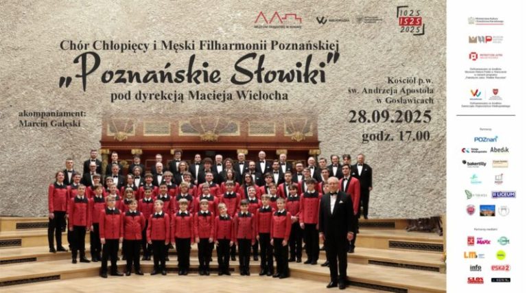 KONCERT „POZNAŃSKICH SŁOWIKÓW” W GOSŁAWICACH