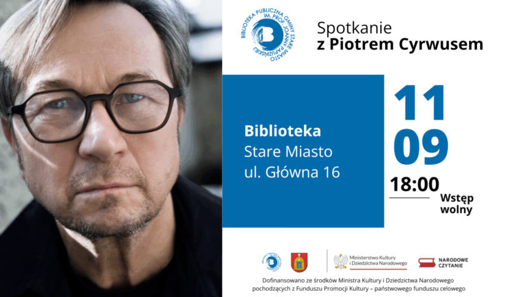 Spotkanie z Piotrem Cyrwusem