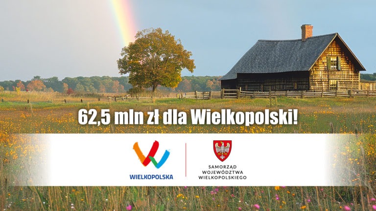 62,5 MLN ZŁ NA PRZYDOMOWE OCZYSZCZALNIE ŚCIEKÓW W WIELKOPOLSCE
